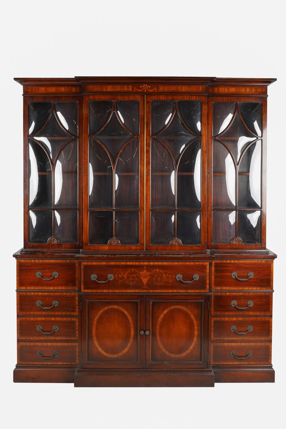 MAHOGANY & SATINWOOD INLAY
