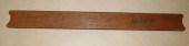 MAHOGANY "SCRIVENER'S" STRAIGH