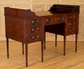 MAHOGANY SEVEN DRAWER WRITING