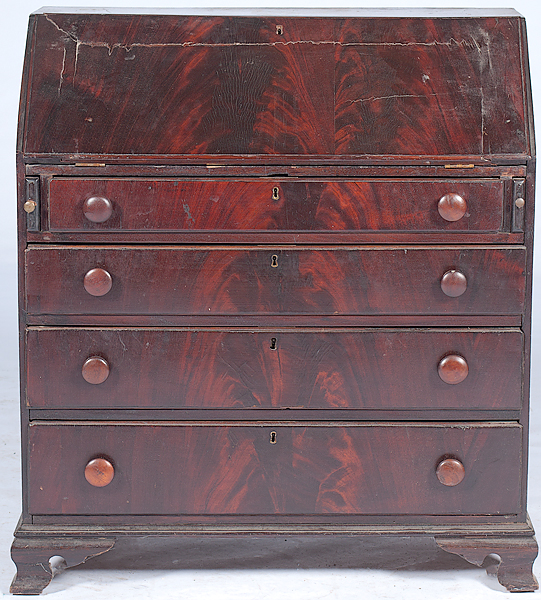 Mahogany Slant Front Desk