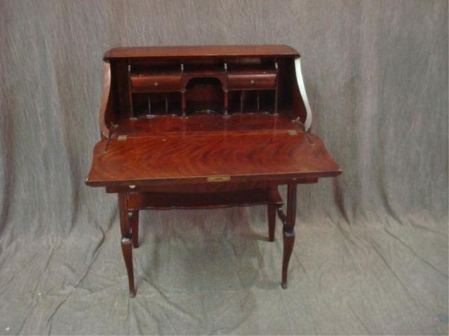 Mahogany Slant Front Desk. From a