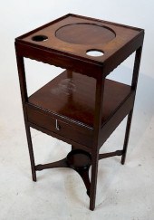 MAHOGANY SNACK END TABLEMahoga