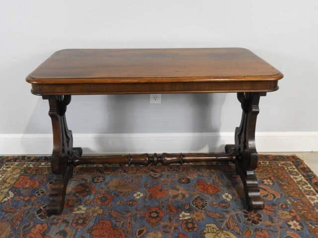 MAHOGANY SOFA TABLE, CA. 1900A late