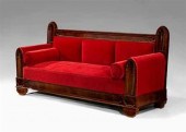 Mahogany square sofa    philad