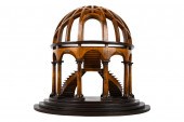 MAHOGANY STAIRCASE MODELsemi-r