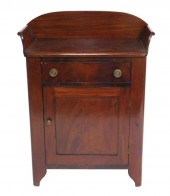 MAHOGANY STAND WITH GALLERY TO