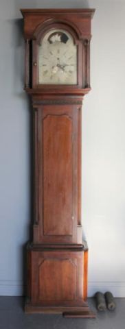 Mahogany Tall Case Clock.From a