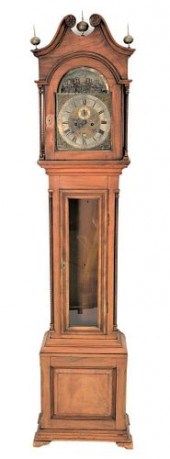 MAHOGANY TALL CASE CLOCKMahoga