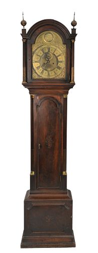 MAHOGANY TALL CASE CLOCKMahogany