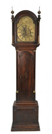MAHOGANY TALL CASE CLOCKMahoga