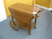 Mahogany Tea Cart Walter Cantr