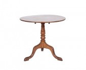 MAHOGANY TILT-TOP TEA TABLEMAH