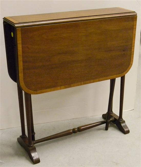 Mahogany tuck away table  early