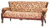 MAHOGANY TWO PIECE PARLOR GROU