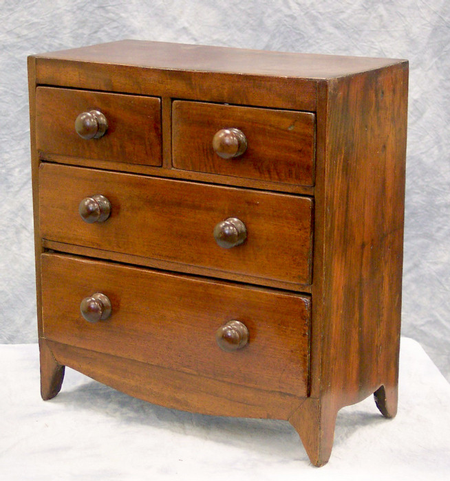 Mahogany veneer and pine 2 over 2