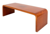 MAHOGANY VENEERED WATERFALL LO