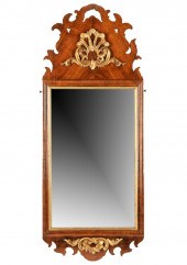 MAHOGANY WALL MIRROR20th centu