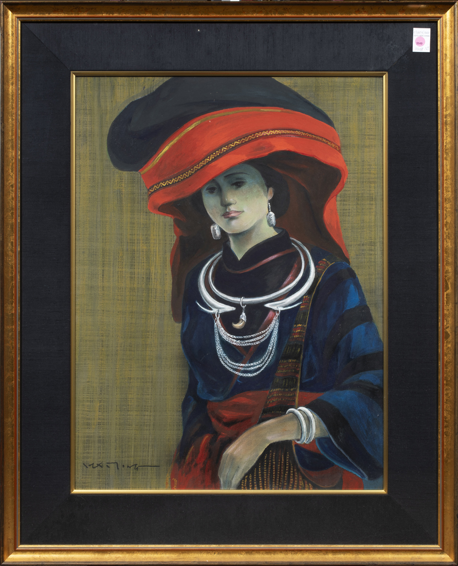 MAI LONG (B 1930) - PORTRAIT OF A