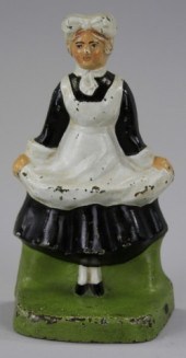 MAID DOORSTOP cJo depicts maid