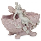MAIDEN W/ CHERUB PINK BISQUE P