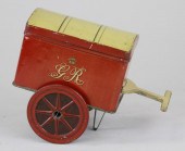 MAIL CART BISCUIT TIN England