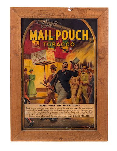 MAIL POUCH TOBACCO HAPPY DAYS