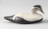 MAINE EIDER DRAKE DECOY 20TH C