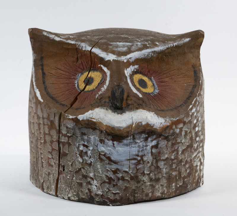 MAINE FOLK ART SCULPTURE BY