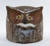 MAINE FOLK ART SCULPTURE BY EL
