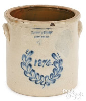 MAINE FOUR-GALLON STONEWARE CR