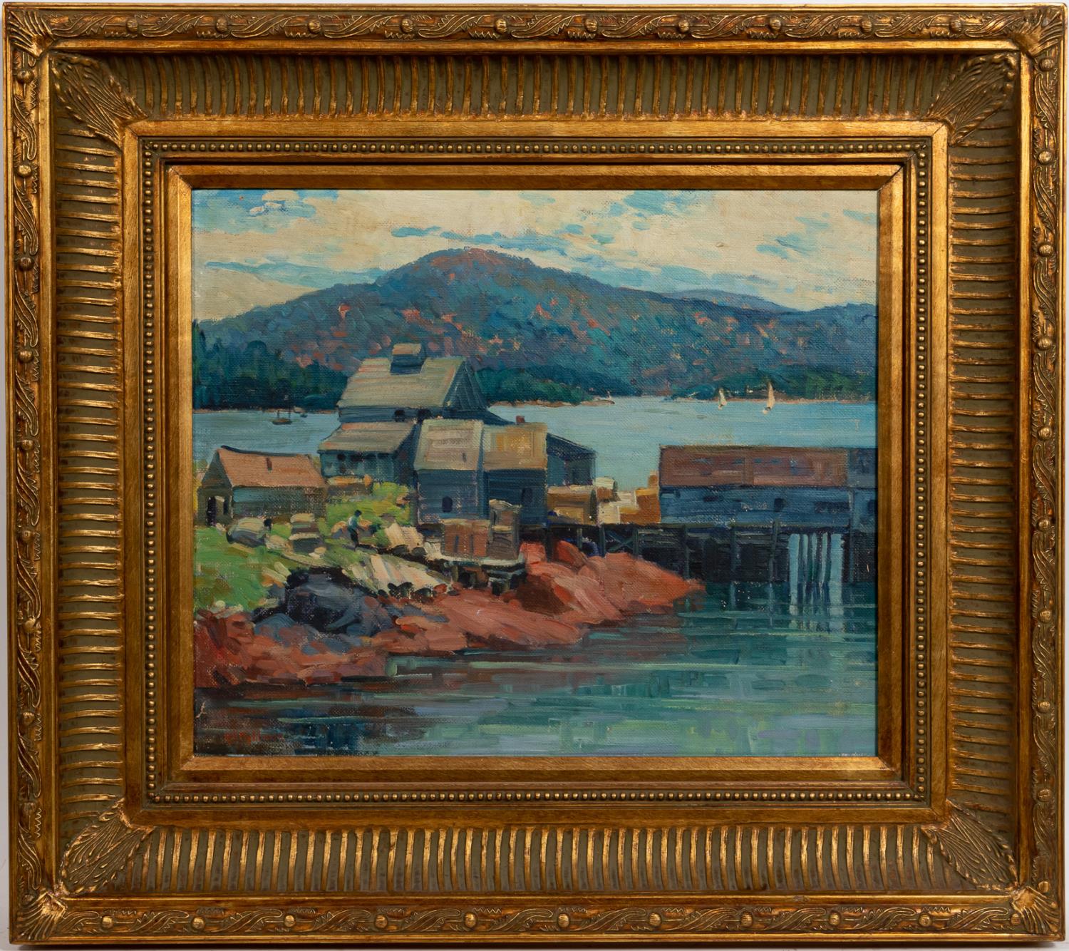MAINE HARBOR, ROBERT PALLISER,