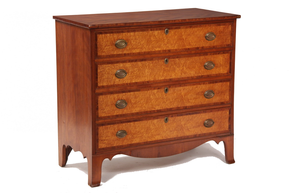 MAINE HEPPLEWHITE DRESSER - A