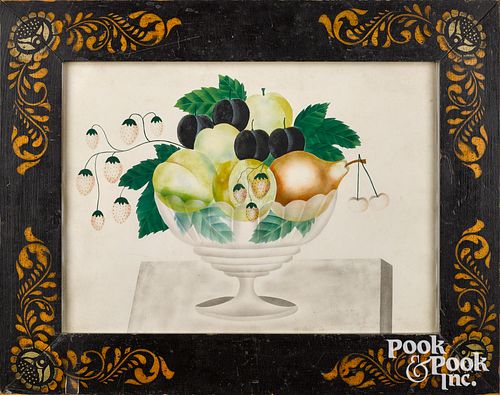 MAINE WATERCOLOR COMPOTE OF FRUIT