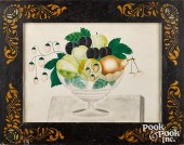 MAINE WATERCOLOR COMPOTE OF FR
