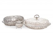 MAINLY COIN SILVER "REPOUSSE"