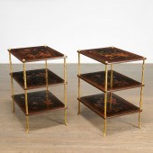 MAISON BAGUES, PAIR TIERED SID