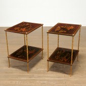 MAISON BAGUES, PAIR TWO-TIER S