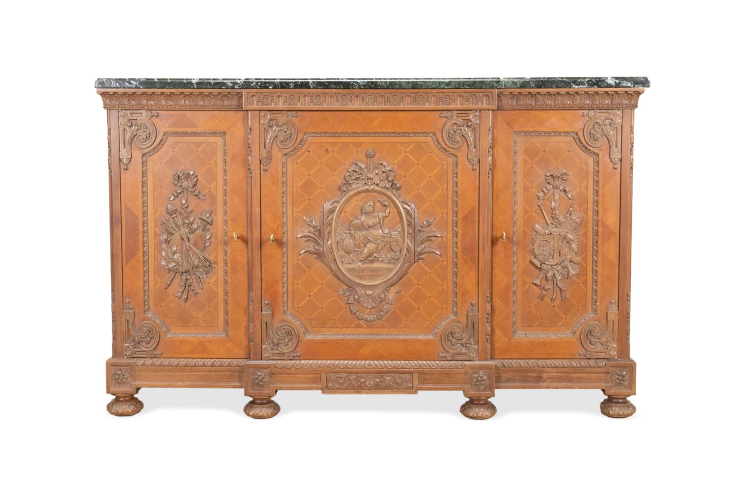 MAISON JANSEN BAROQUE STYLE OAK