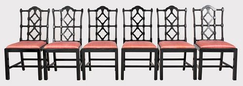 MAISON JANSEN BLACK LACQUERED