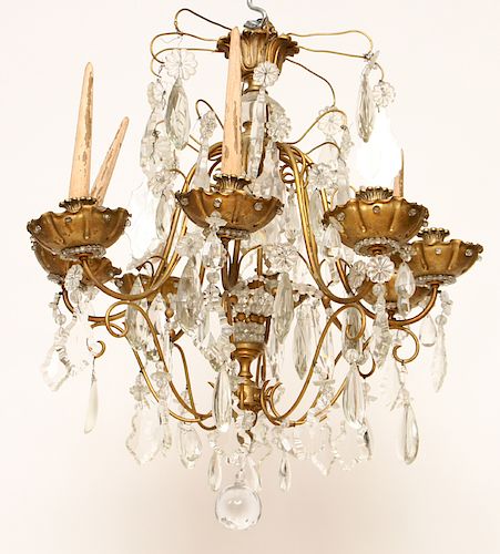 MAISON JANSEN CRYSTAL EIGHT LIGHT