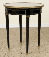 MAISON JANSEN EBONIZED MAHOGAN