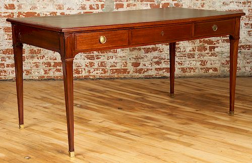 MAISON JANSEN MAHOGANY 3 DRAWER