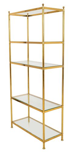 MAISON JANSEN MANNER GILT METAL