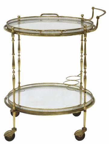 MAISON JANSEN STYLE BRASS