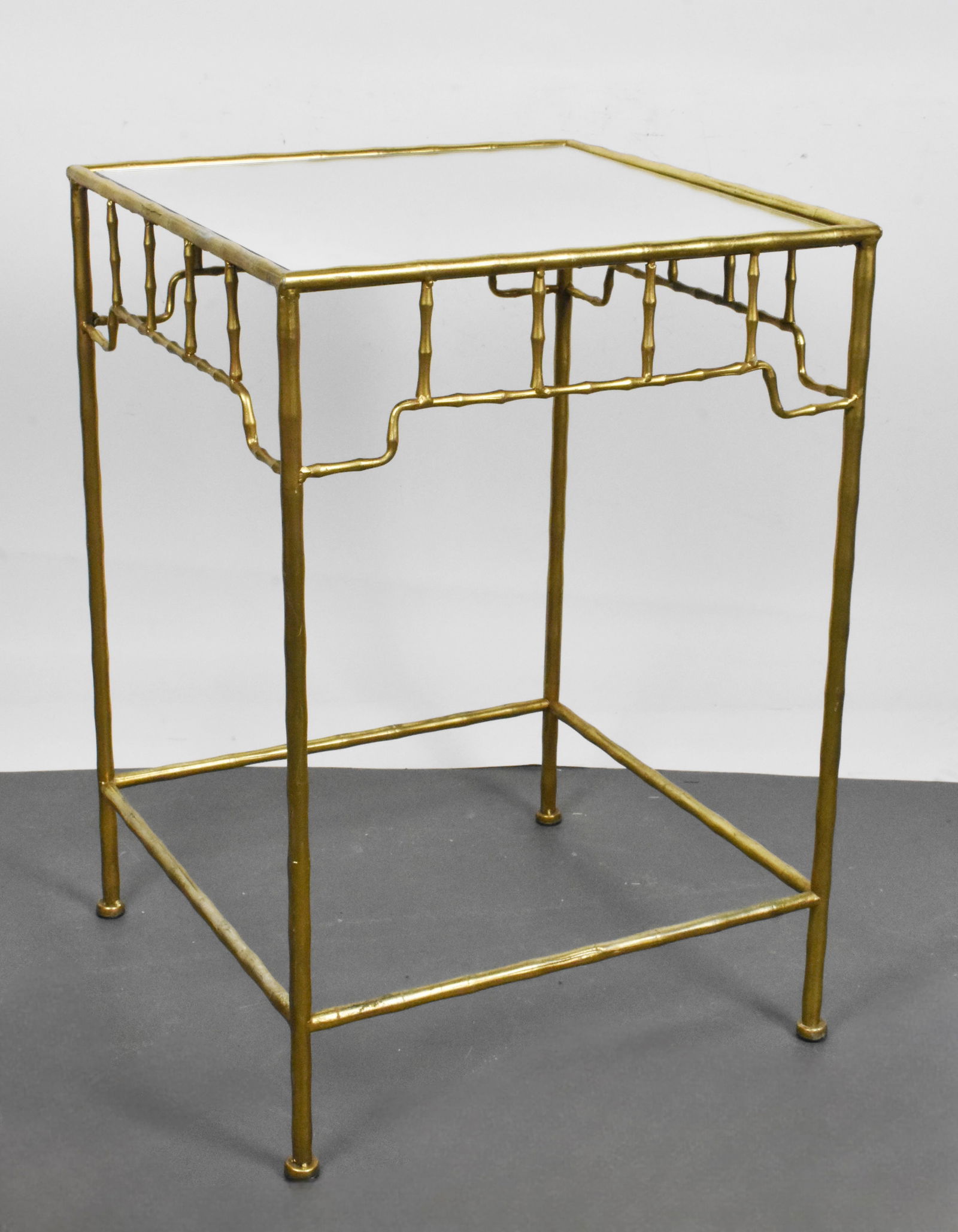 MAISON JANSEN STYLE SIDE TABLE WITH