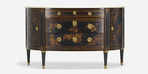Maison Krieger. demilune chest.