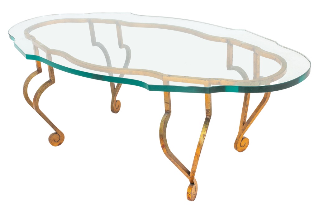MAISON RAMSAY GILDED WROUGHT IRON