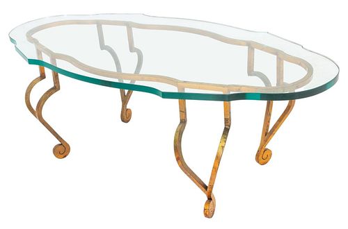 MAISON RAMSAY GILDED WROUGHT IRON
