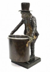 MAITLAND-SMITH BRONZE MONKEY W