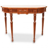 MAITLAND SMITH DEMILUNE TABLED